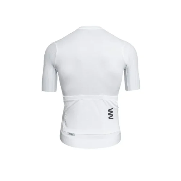 jersey de ciclismo hombre shade white performance