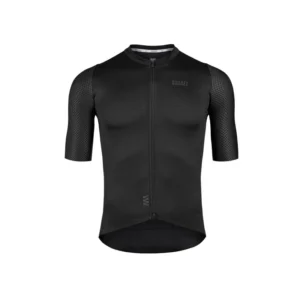 jersey de ciclismo hombre lite black