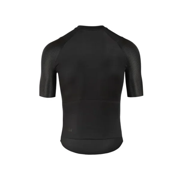 jersey de ciclismo hombre lite black