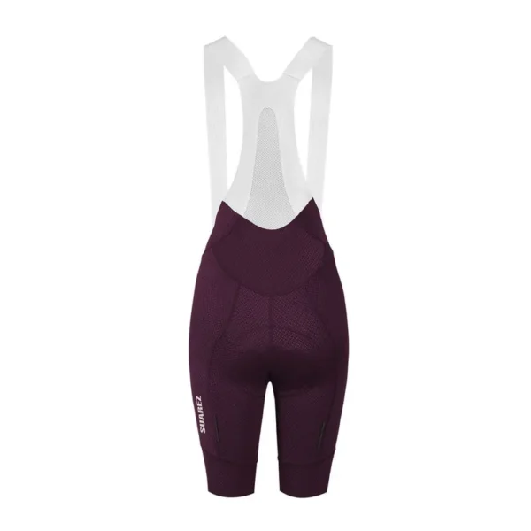 pantaloneta de ciclismo mujer hard dark purple