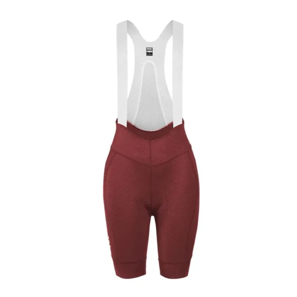 pantaloneta de ciclismo mujer hard moroccon red