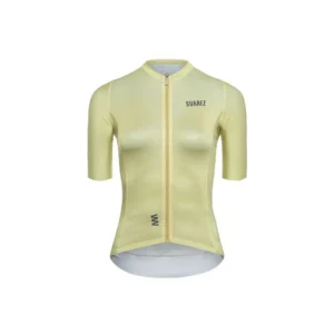 jersey de ciclismo mujer lite golden green