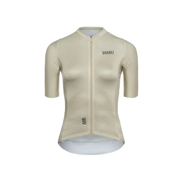 jersey de ciclismo mujer lite warm gray