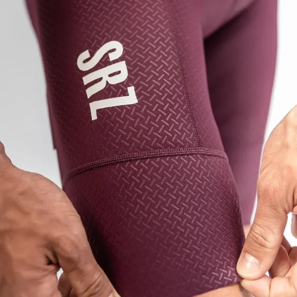 pantaloneta de ciclismo hombre hard dark purple performance