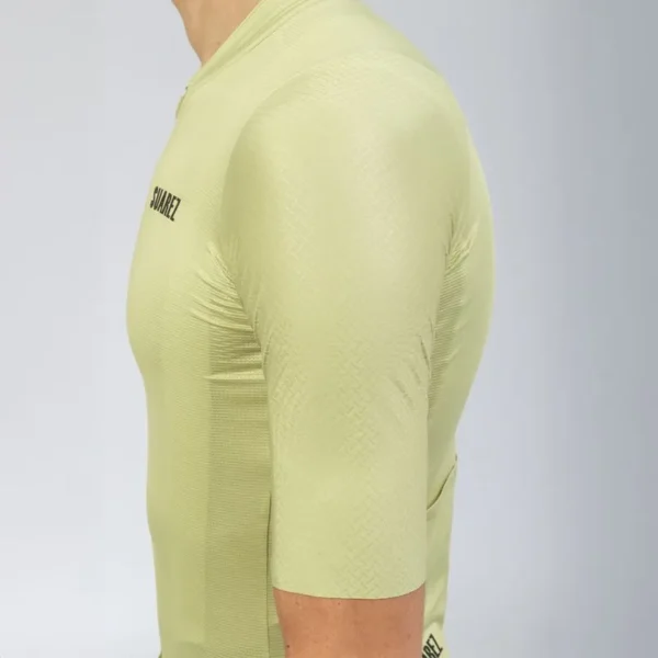 jersey de ciclismo hombre lite golden green