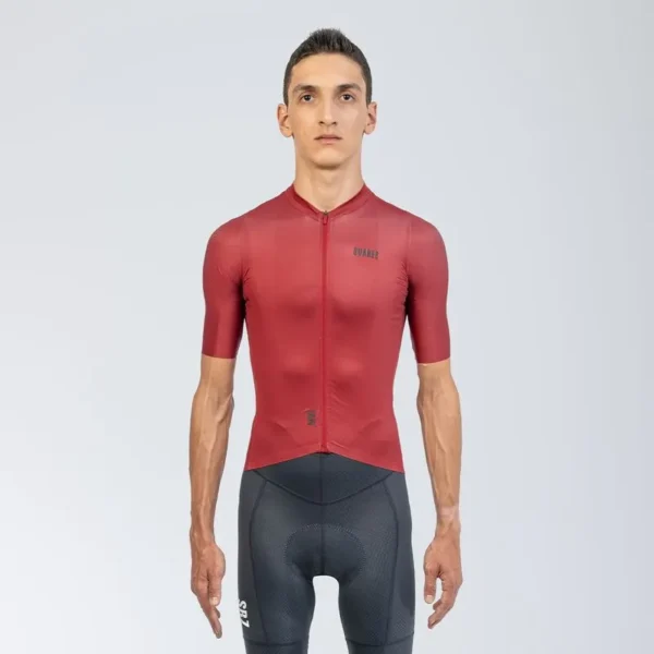 jersey de ciclismo hombre lite aurora red