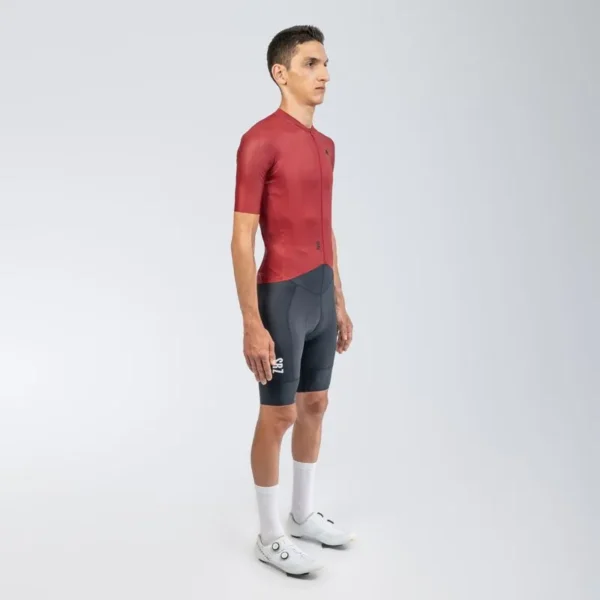 jersey de ciclismo hombre lite aurora red