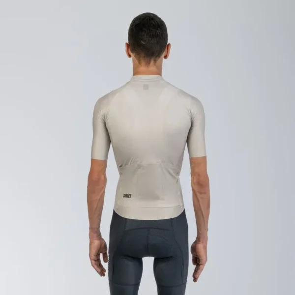 jersey de ciclismo hombre lite warm gray