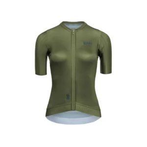 jersey de ciclismo mujer shade olive performance