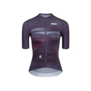 jersey de ciclismo mujer velocity deep purple performance