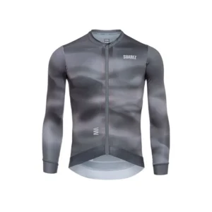 jersey de ciclismo hombre manga larga rapid haze brown performance