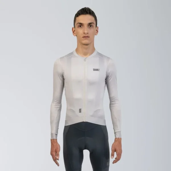 jersey de ciclismo hombre ml shade almond sand performance