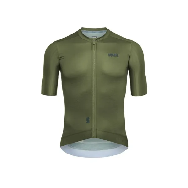 jersey de ciclismo hombre shade olive performance