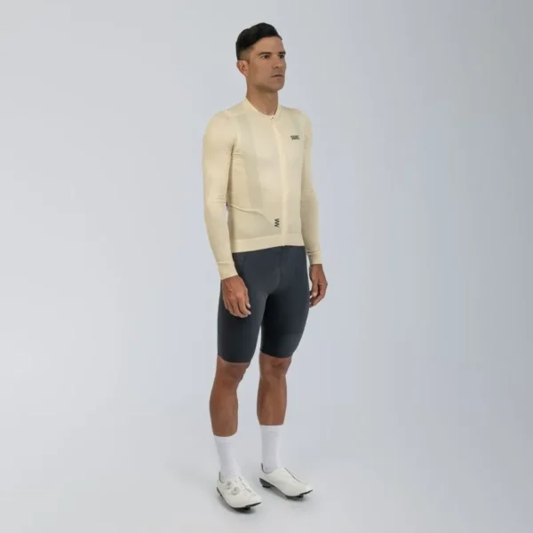 jersey de ciclismo hombre ml shade yellow pie performance