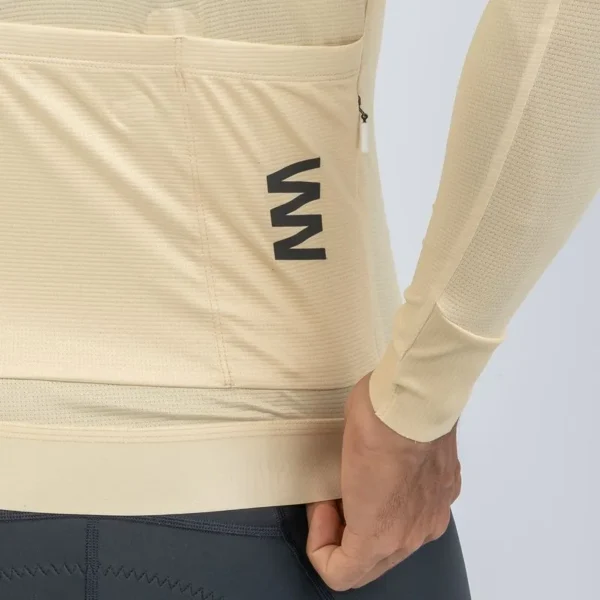 jersey de ciclismo hombre ml shade yellow pie performance