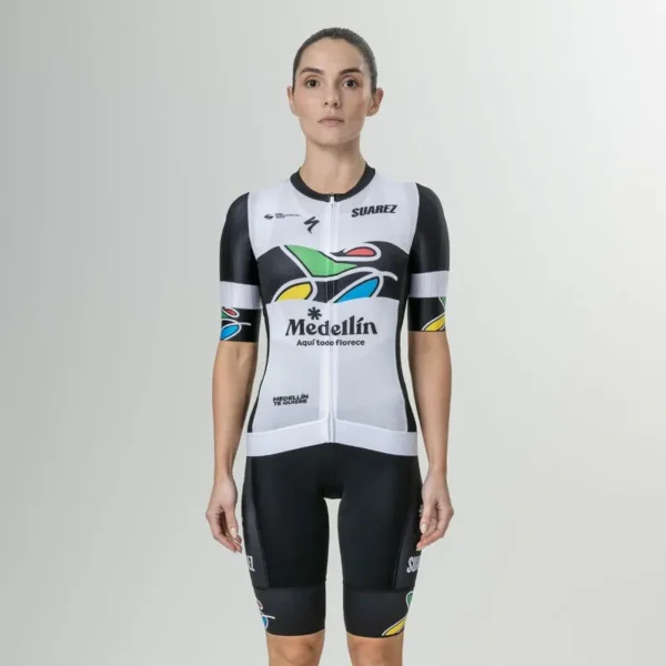 pantaloneta de ciclismo mujer Campeón Panamericano