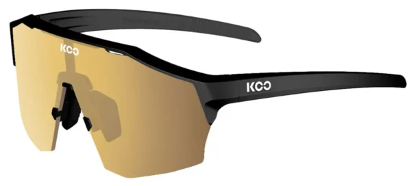 Gafas de Ciclismo KOO Alibi Black Matt Gold Mirror - Image 2