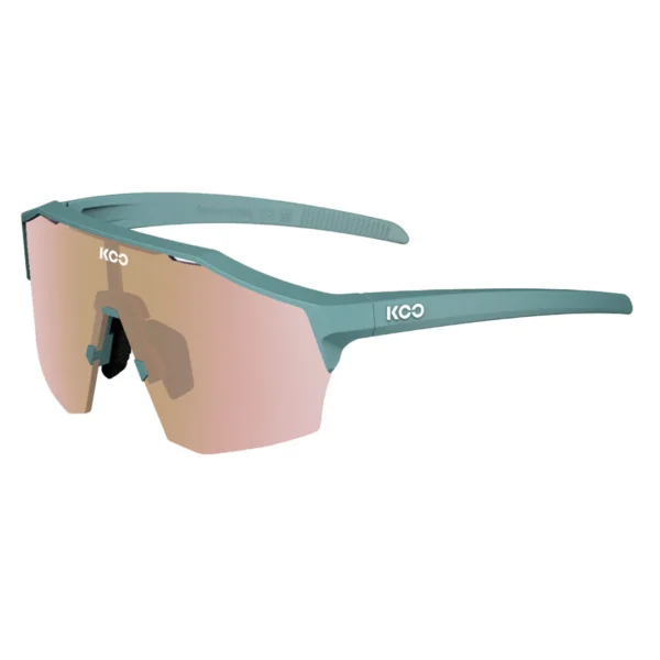 Gafas de Ciclismo KOO Alibi Harbor Blue Matt Copper Mirror - Image 3