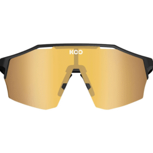 Gafas de Ciclismo KOO Alibi Black Matt Gold Mirror