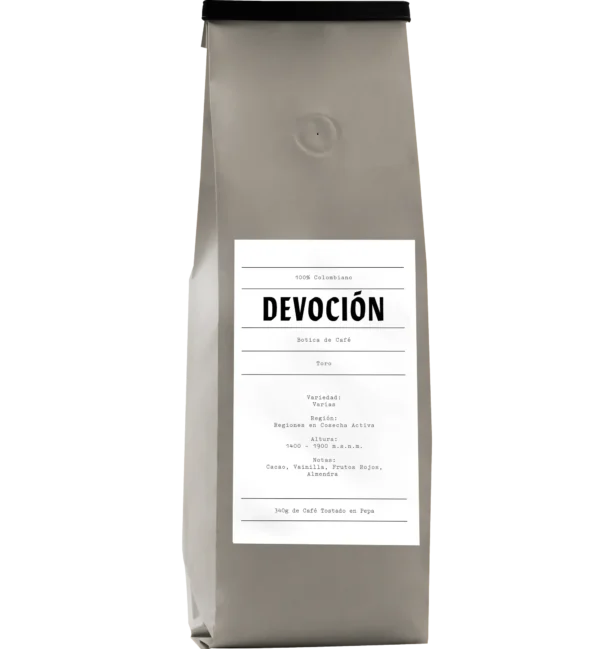Café Toro 340g – Cacao, Vainilla, Cereza y Almendra