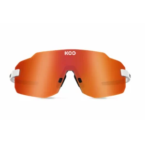 Gafas de Ciclismo KOO Supernova White Red Mirror